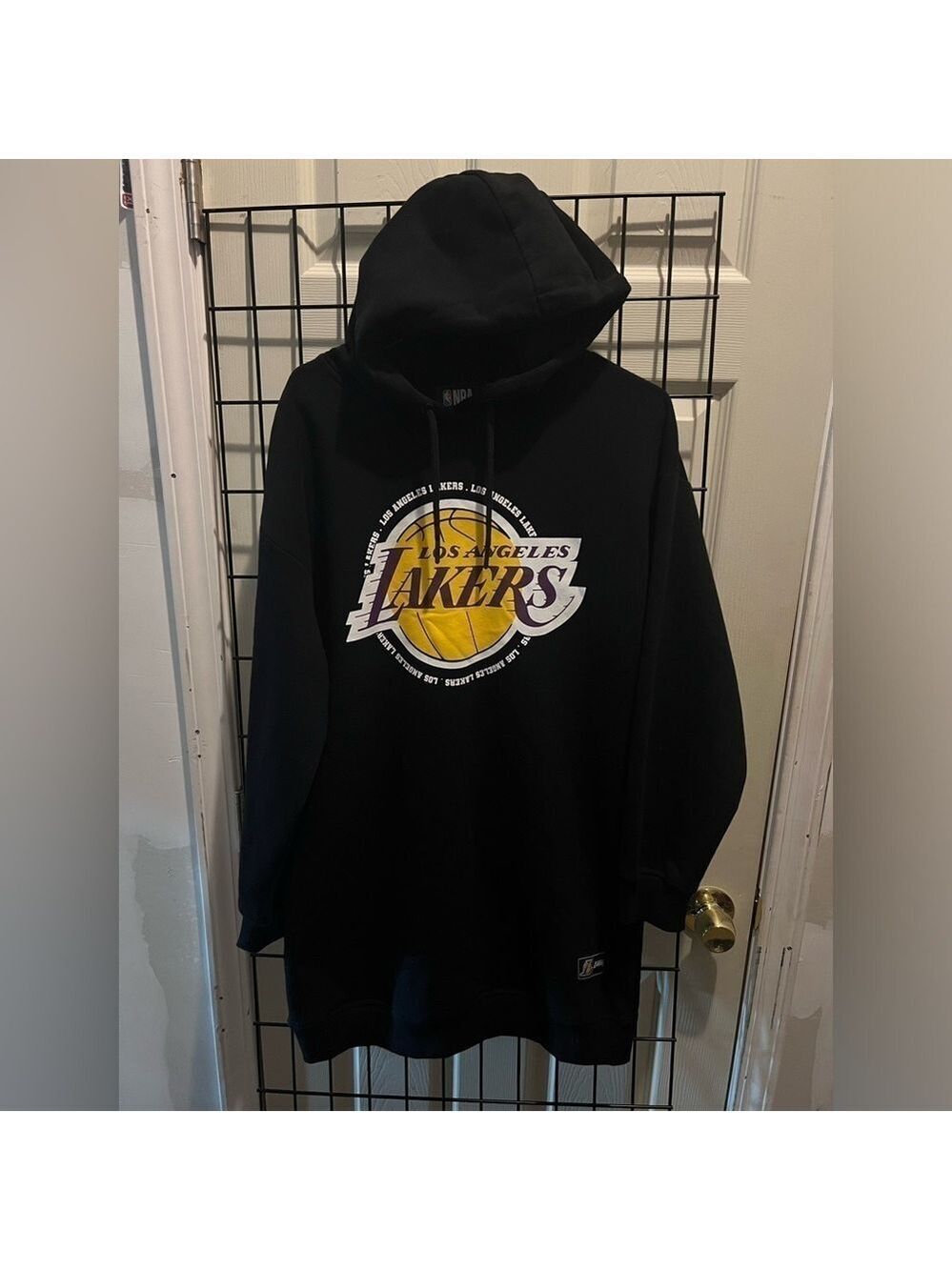 Women's Los Angeles Lakers Basketball NBA Hoodie - Oversized